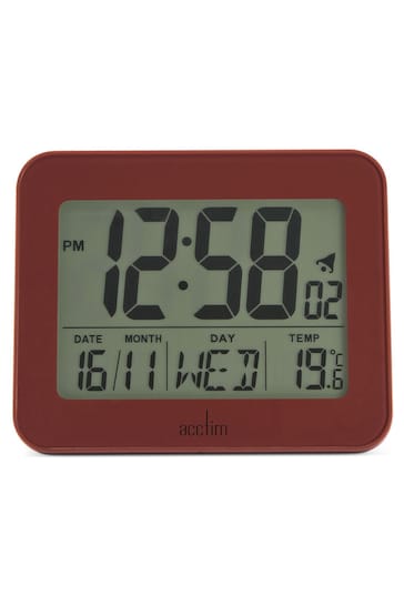 Acctim Clocks Spice Otto LCD Alarm Clock