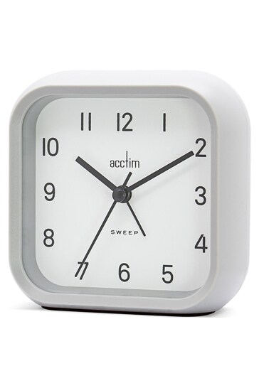 Acctim Clocks Light Grey Alarm Clock