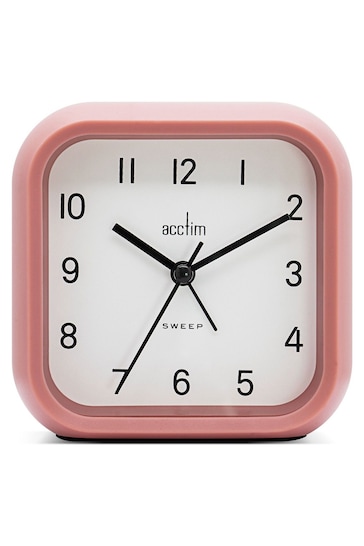 Acctim Clocks Soft Coral Alarm Clock