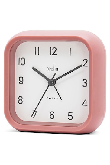 Acctim Clocks Soft Coral Alarm Clock