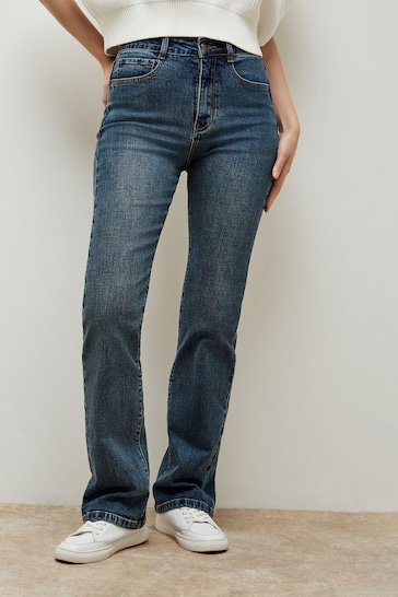 Apricot Natural Bianca Slight Flare Classic Jeans