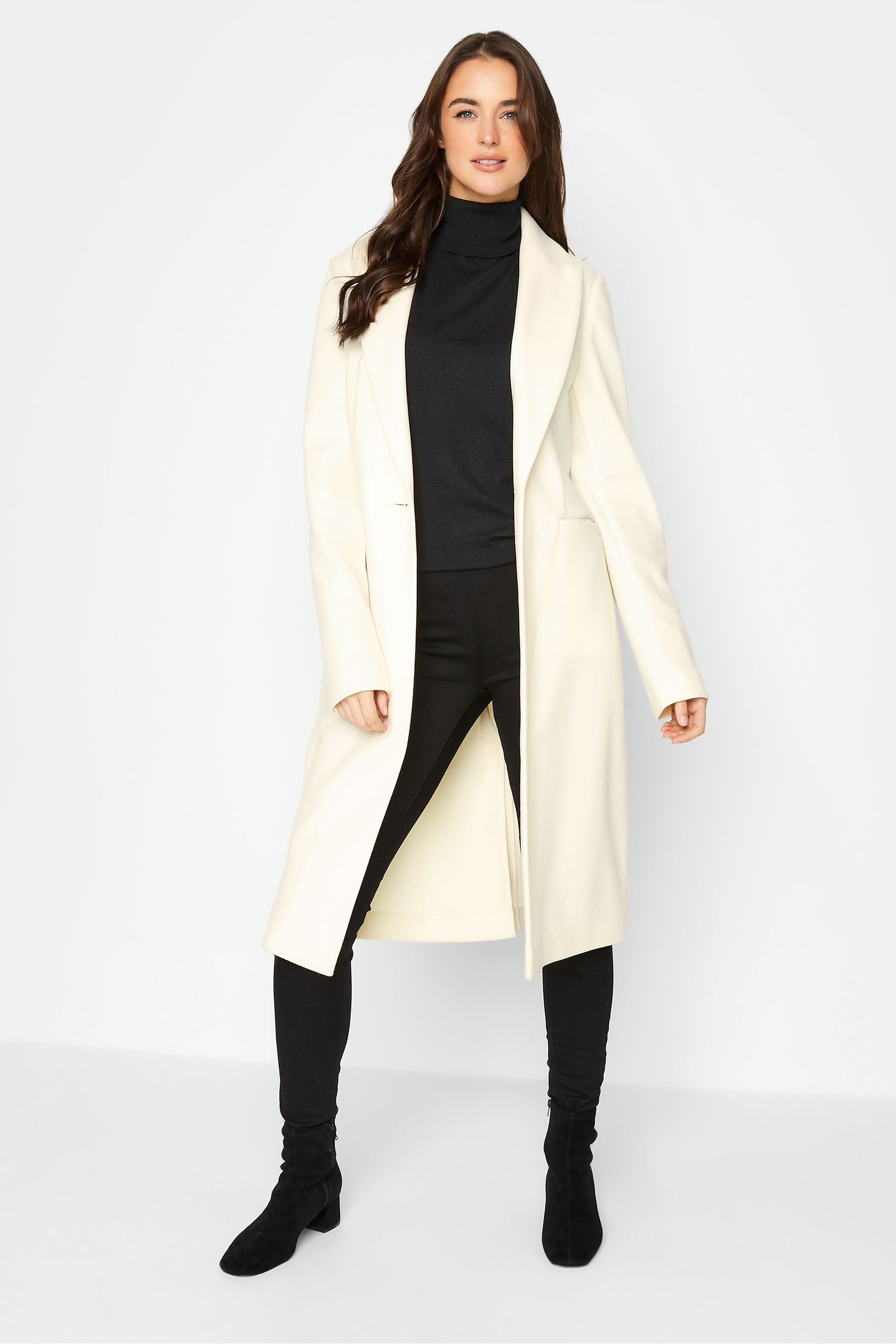 Cream cheap formal coat