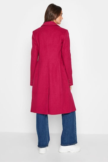 Long Tall Sally Pink Midi Formal Coat