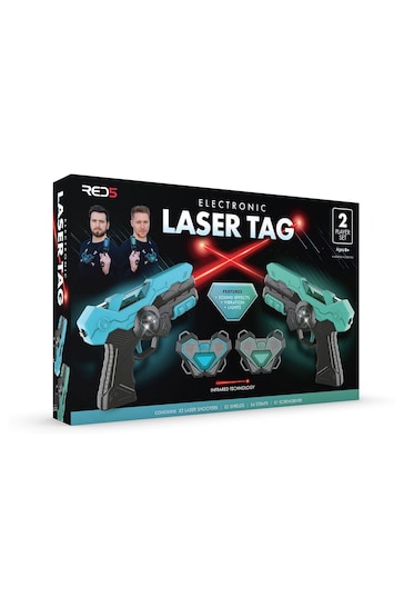 MenKind Black RED5 2 Player Laser Game