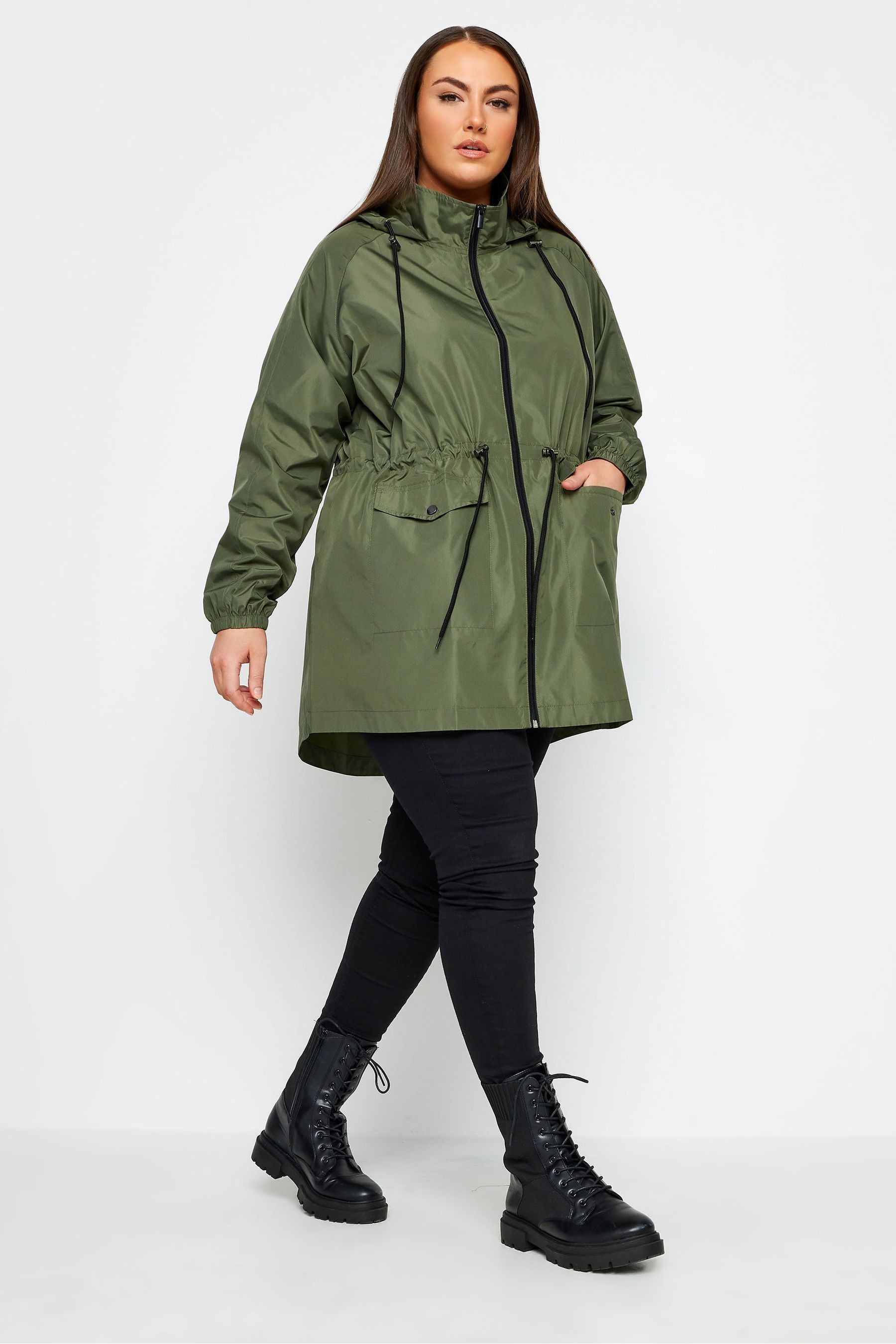 Green lightweight parka new arrivals