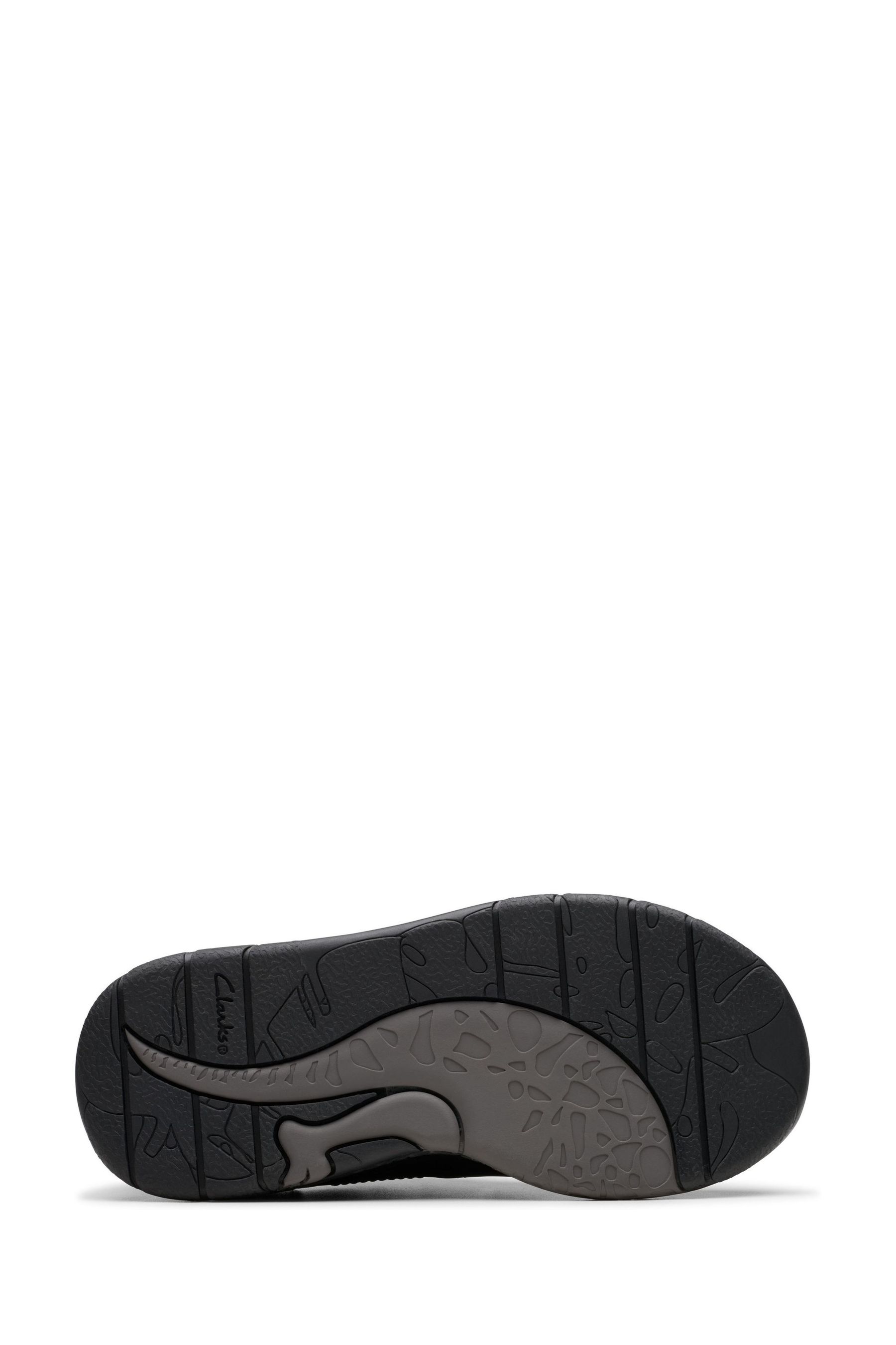 Buy Clarks Black Standard Fit F Leather Steggy Pace Shoes from the Next UK online shop