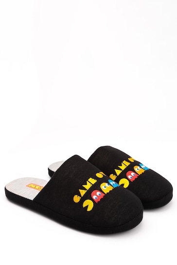 Vanilla Underground Black Pacman Slippers