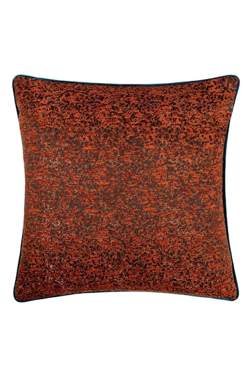 Riva Paoletti Copper Galaxy Chenille Piped Cushion