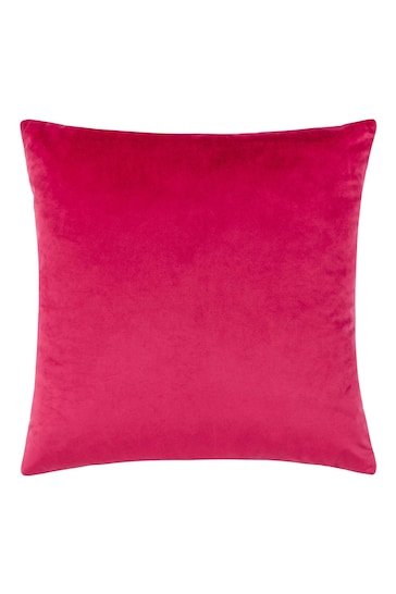 Riva Paoletti Multicolour Henley Velvet Jacquard Cushion