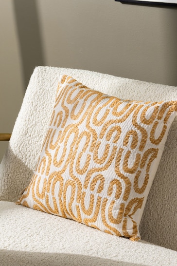 HÖEM Chai Ibizia Abstract Woven Cushion