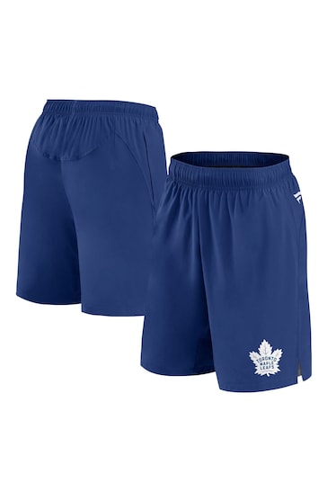 Fanatics Blue NHL Toronto Maple Leafs Authentic Pro Performance Shorts