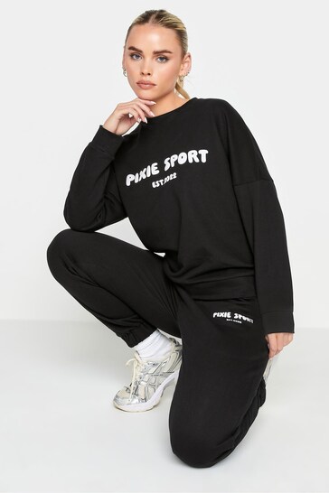 PixieGirl Petite Black Sport Sweater