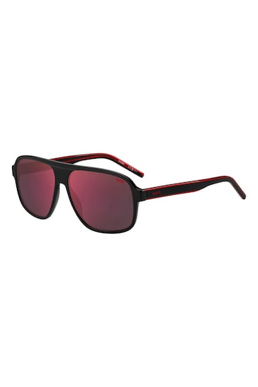 HUGO 1296/S - Navigator Black Sunglasses