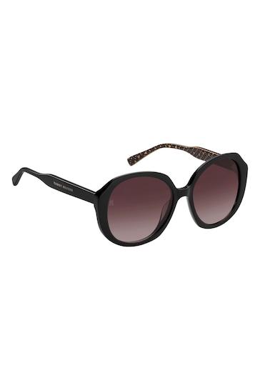 Tommy Hilfiger 2106/S Round Black Sunglasses