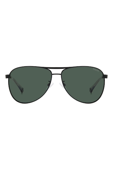 Polaroid 2160/G/S/XPilot Black Sunglasses