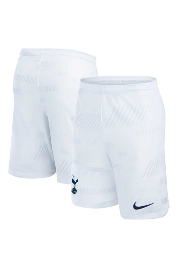 Nike White Tottenham Hotspur Home Stadium Shorts 2023-24
