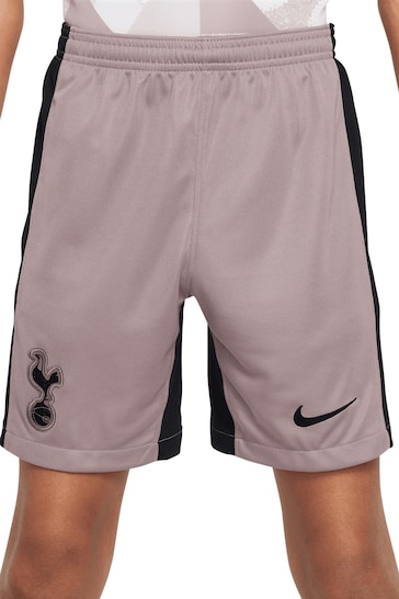 Nike Pink Tottenham Hotspur Third Stadium Shorts 2023-24 Kids