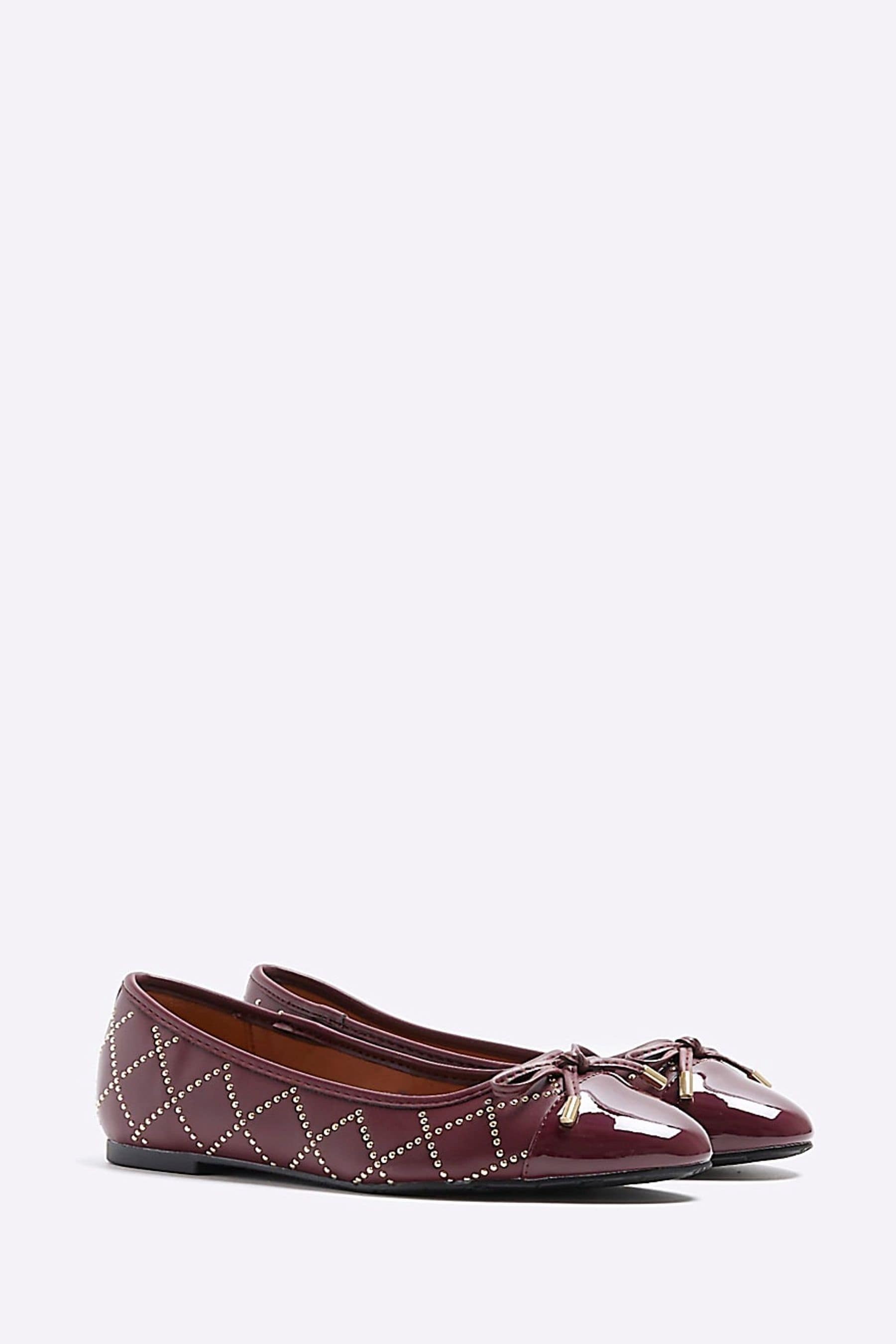 River island sale red shoes