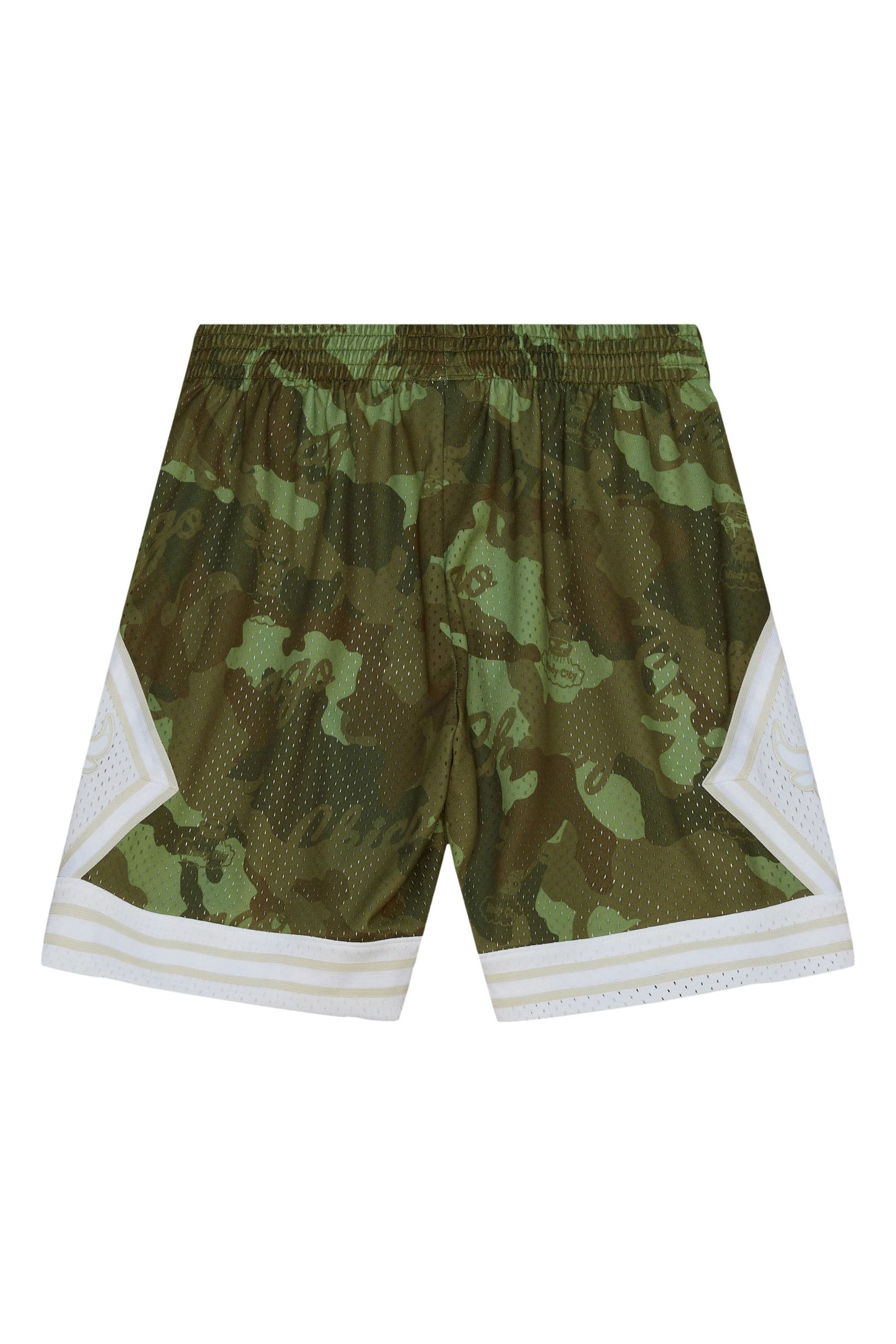 Buy Fanatics NBA Chicago Bulls NBA 1997 Ghost Green Camo Swingman Shorts from the Next UK online shop