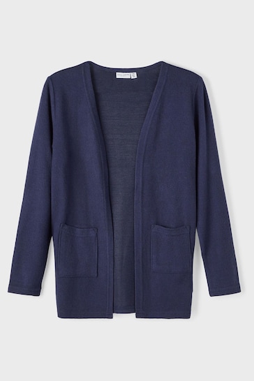 Name It Blue Knitted Cardigan with Pockets
