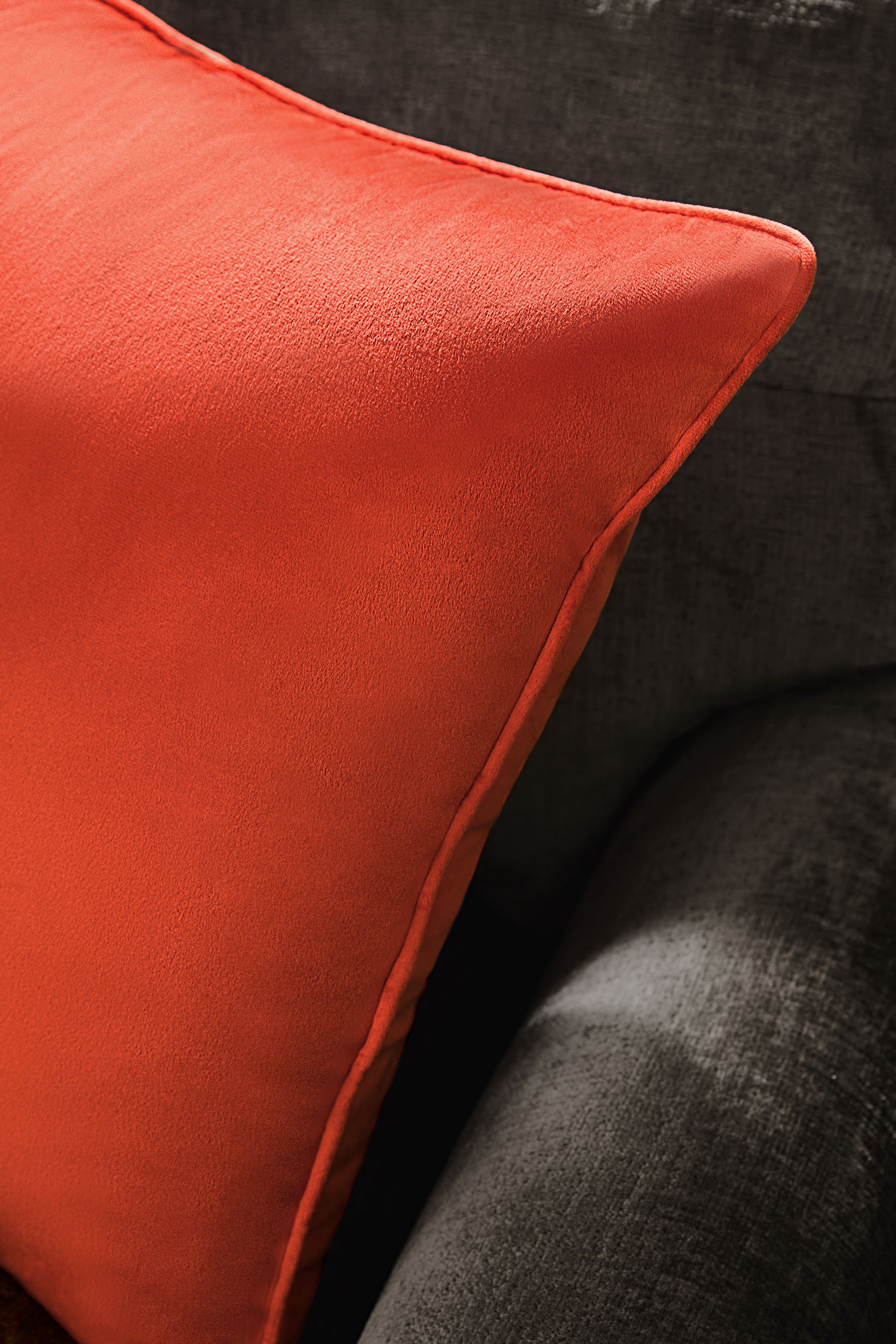 Bright orange cushions online
