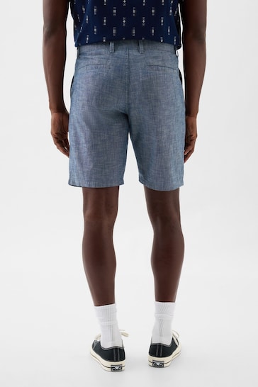 Gap Blue 9" Chino Shorts