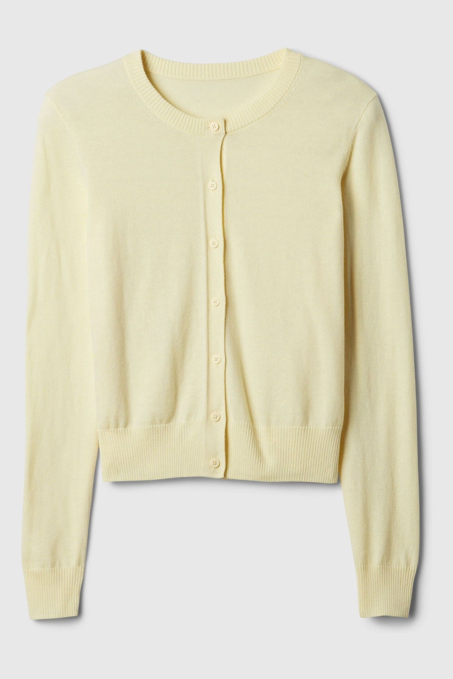 Lightweight yellow deals cardigan