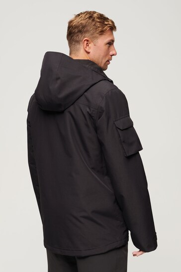 Superdry Black Ski Ultimate Rescue Jacket