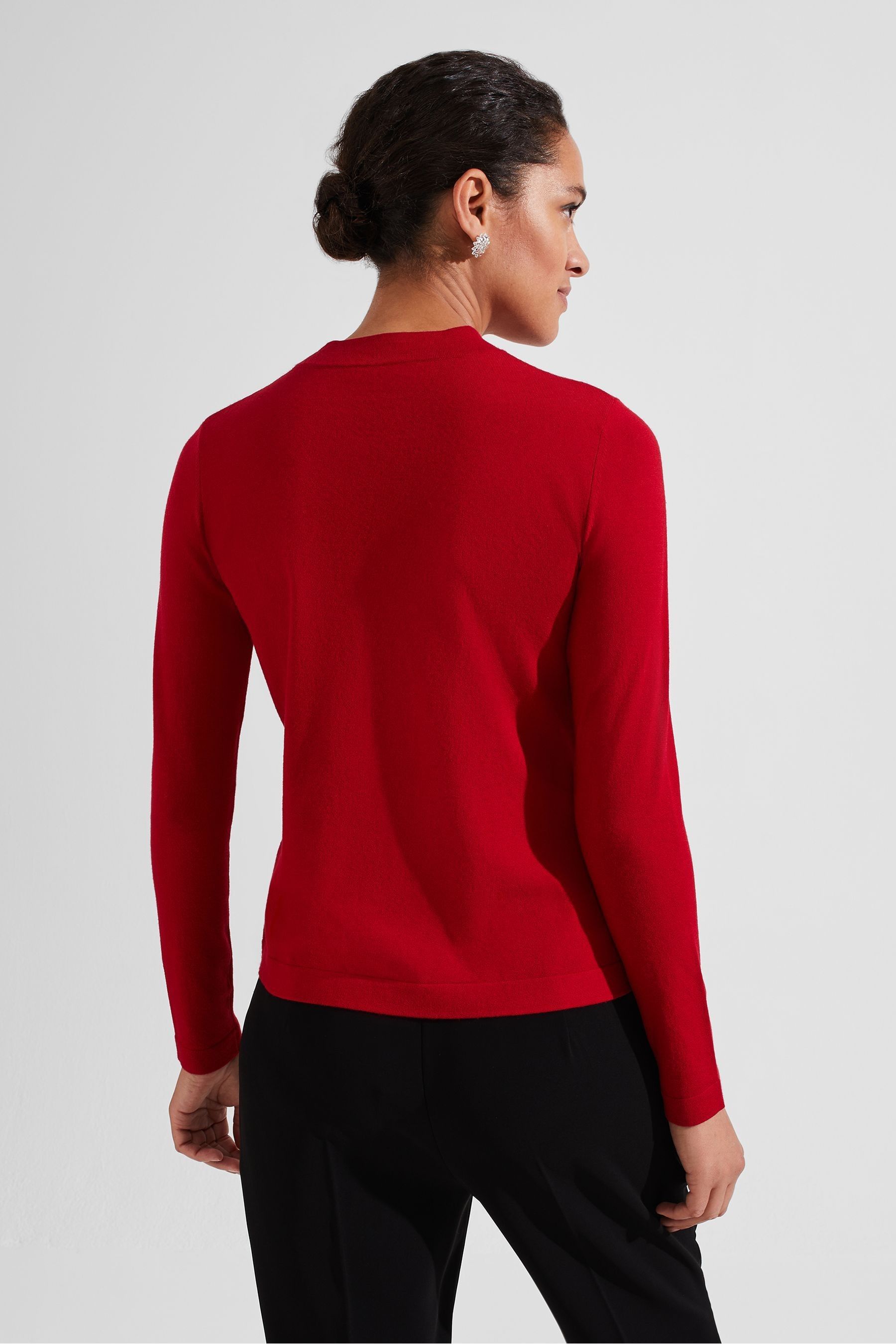 Hobbs red jumper cheap
