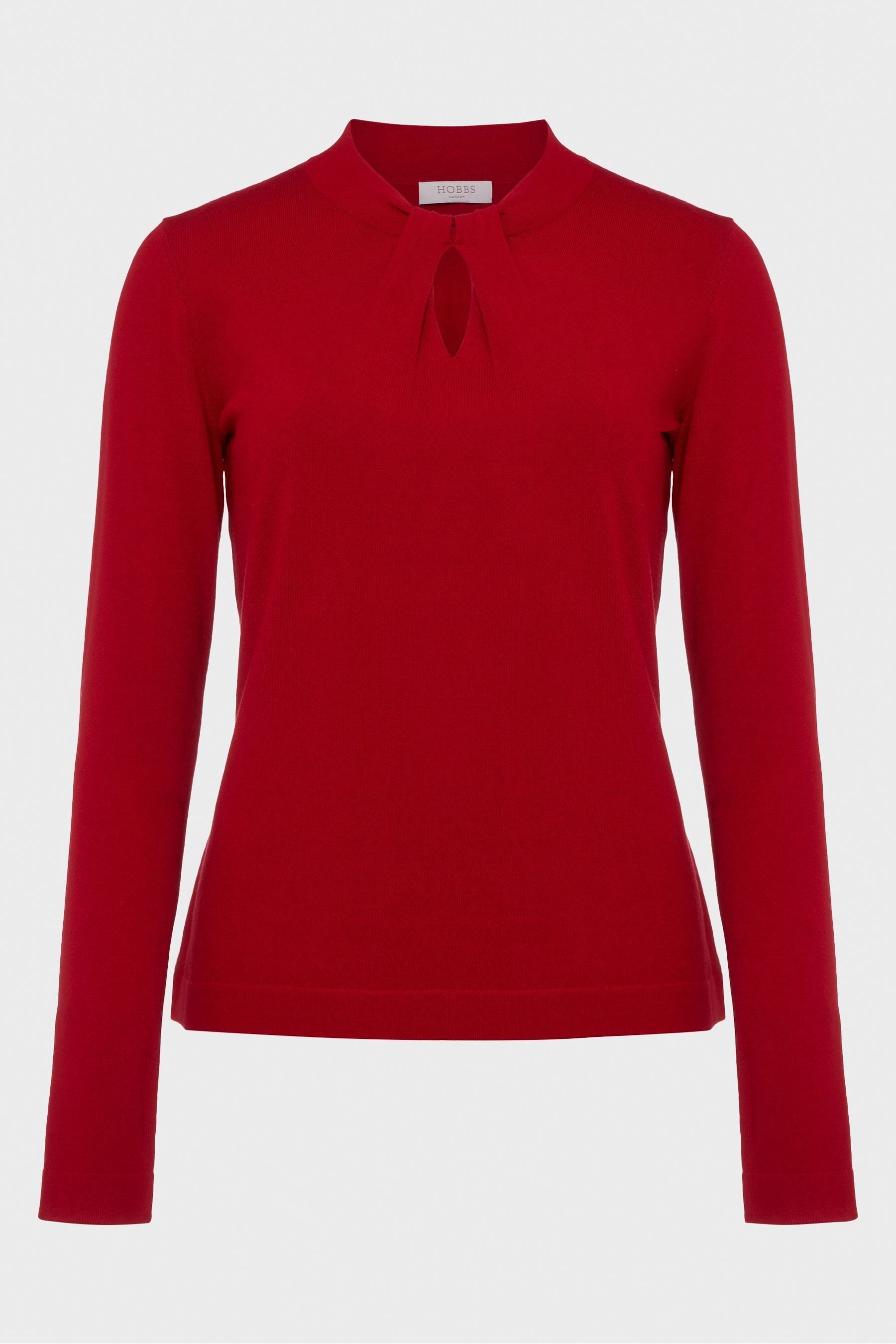 Buy Hobbs Red Effie Jumper from the Next UK online shop