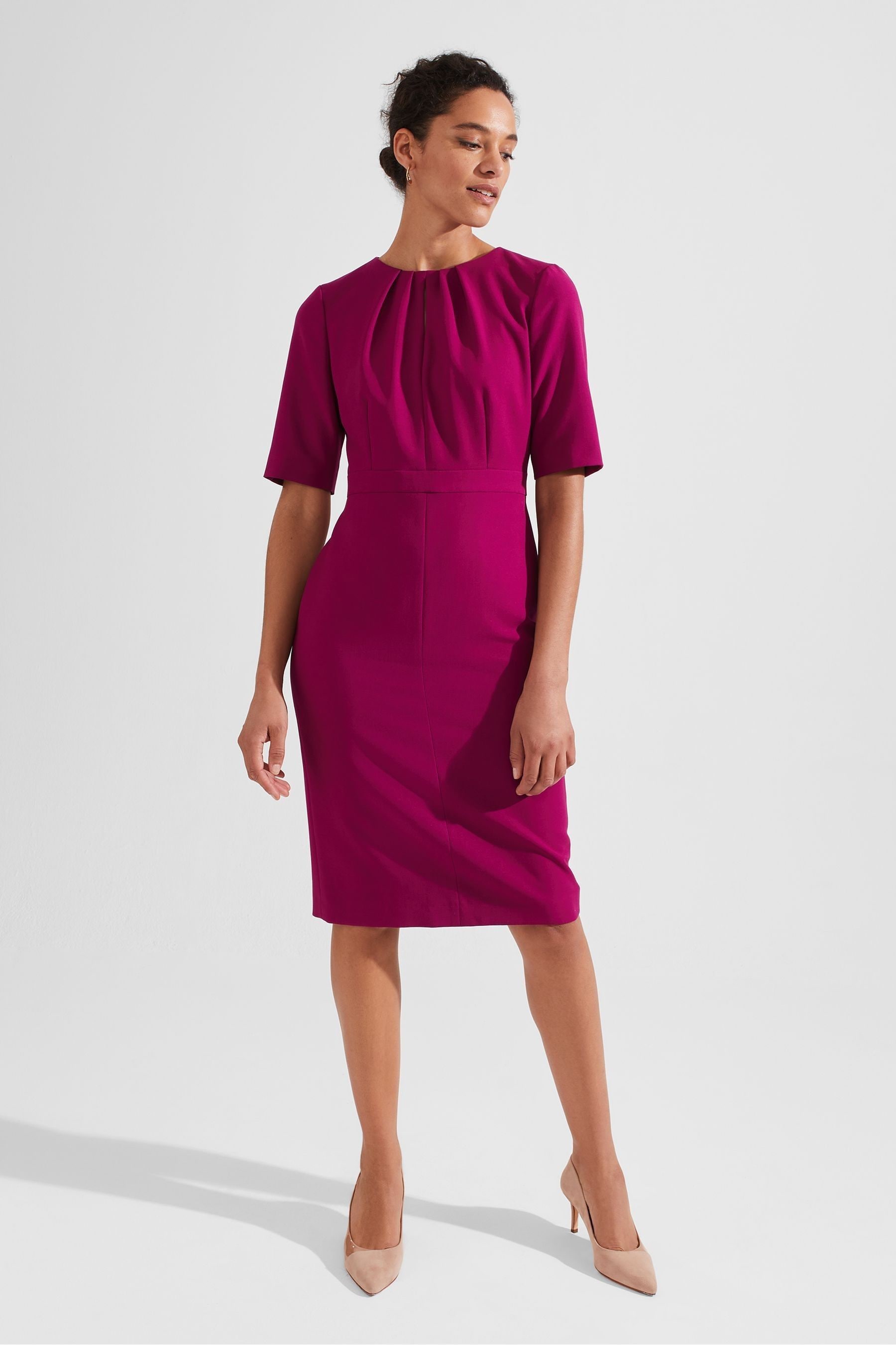 Hobbs top lilac dress