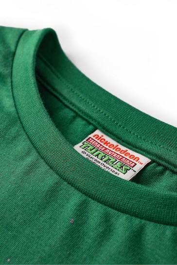 Vanilla Underground Green Teenage Mutant Ninja Turtles Boys Character Long Sleeved T-Shirt