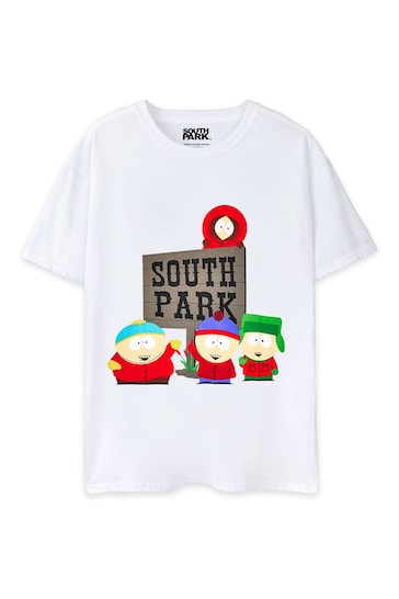 Vanilla Underground White South Park Mens Licensed Pyjamas