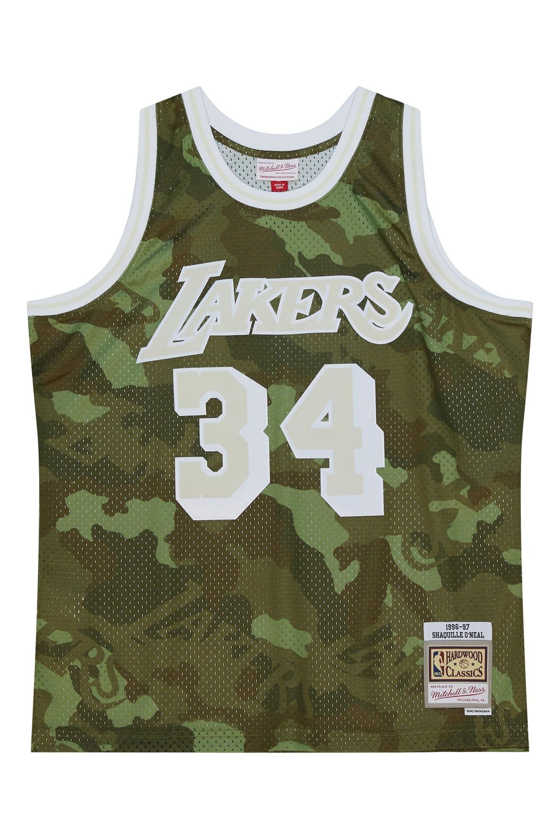 Green lakers jersey on sale