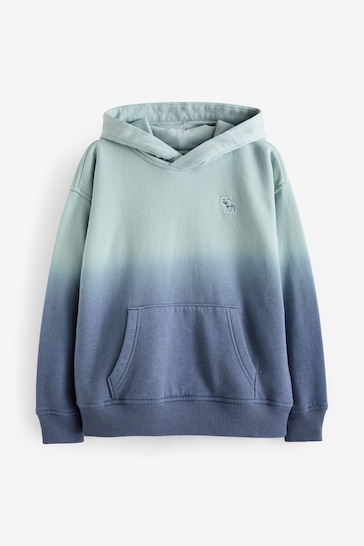 Abercrombie & Fitch Blue Logo Hoodie