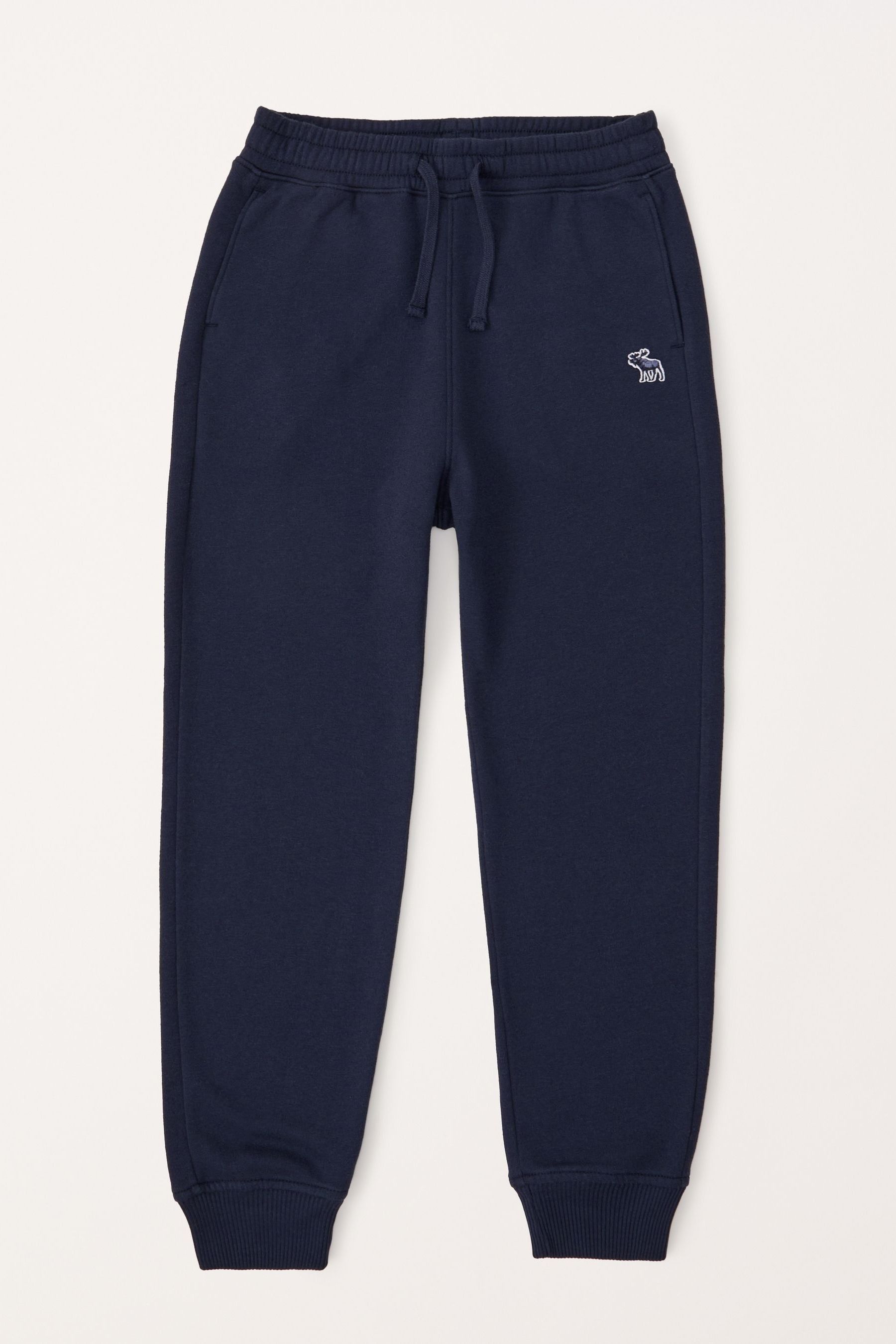 Buy Abercrombie Fitch Blue Essential Fleece Logo Joggers from