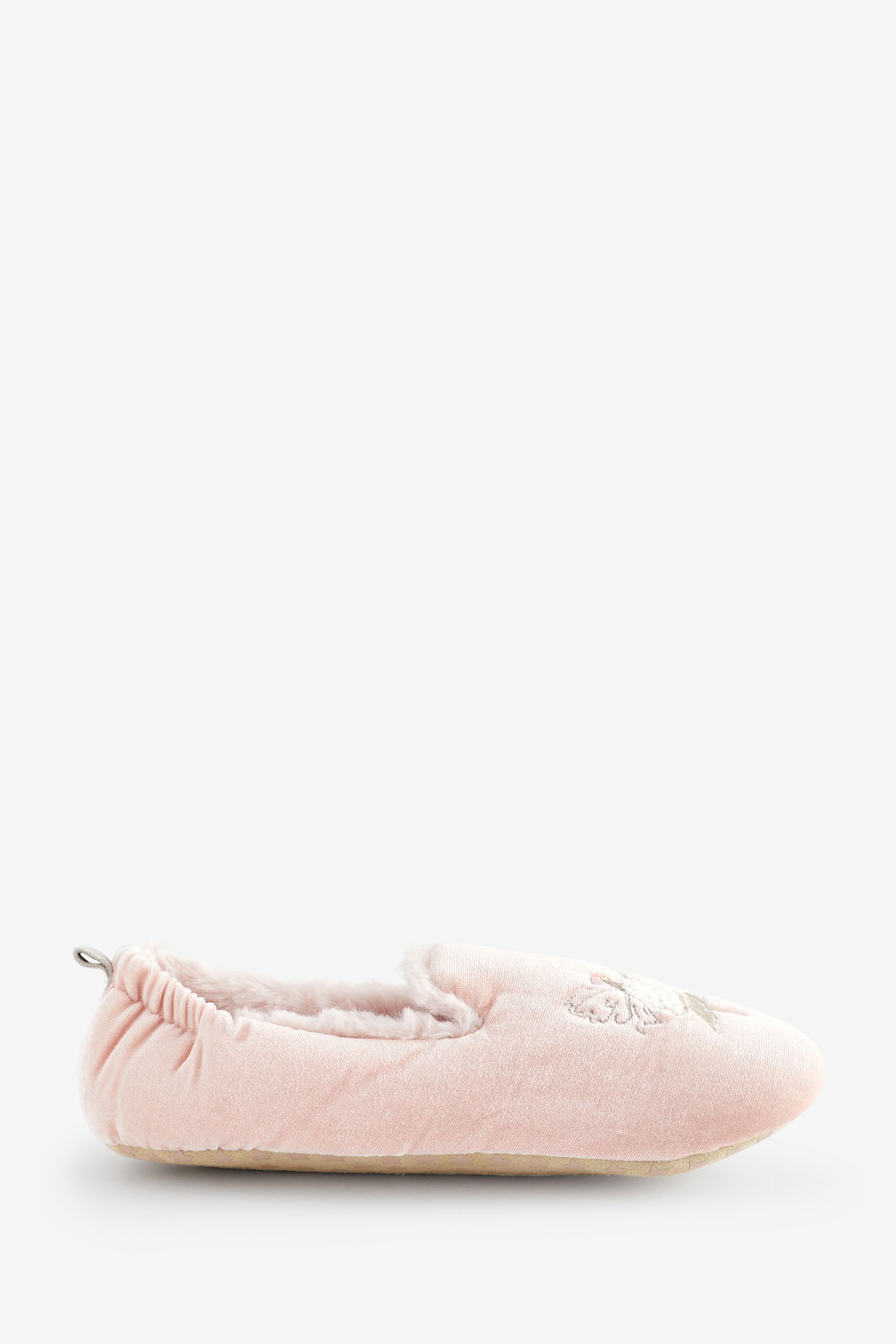 White company pink slippers sales