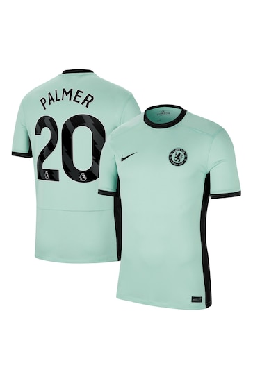 Nike Green Palmer - 20 Chelsea FC Stadium 23/24 Third Football Shirt Womens