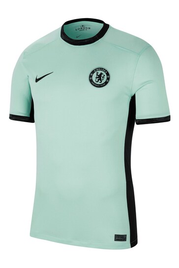 Nike Green Thiago - 6 Chelsea FC Stadium 23/24 Third Football Shirt Womens