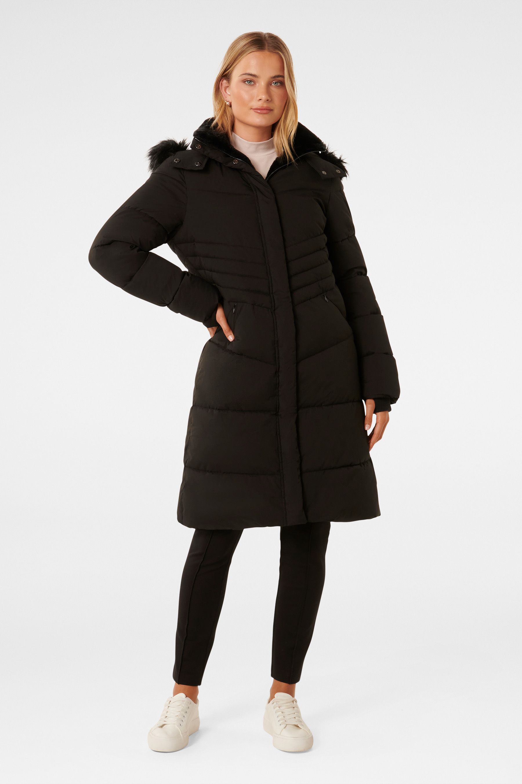 Puffer jacket forever new top