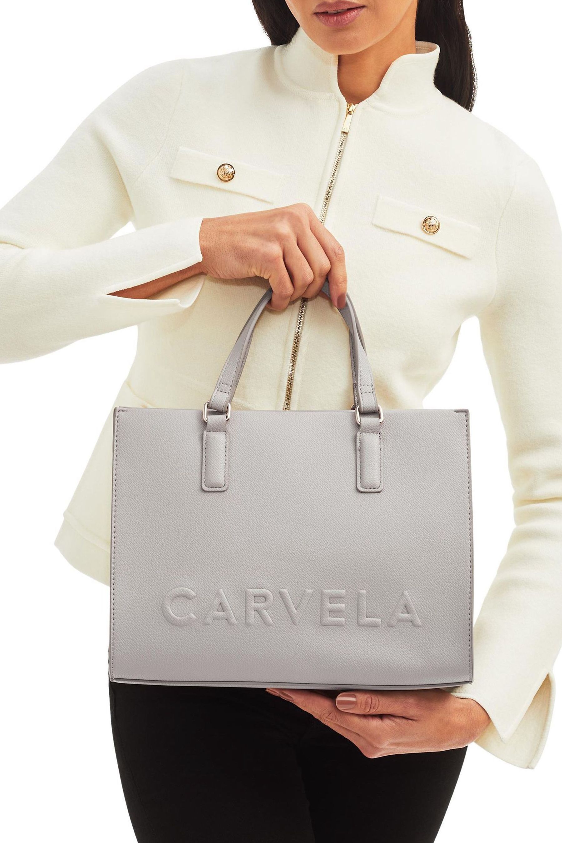 Carvela deals grey bag