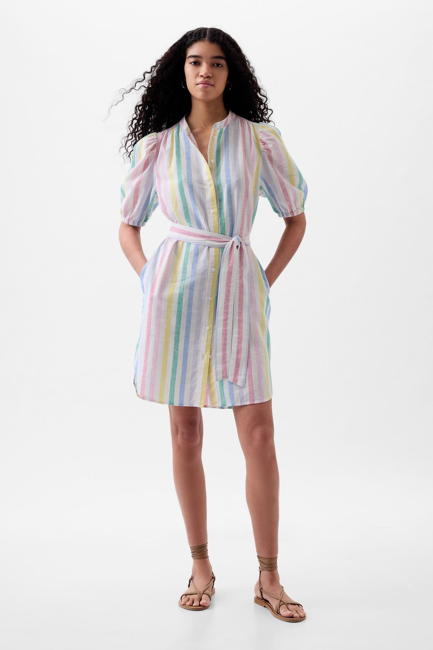 Gap white cheap shirt dress