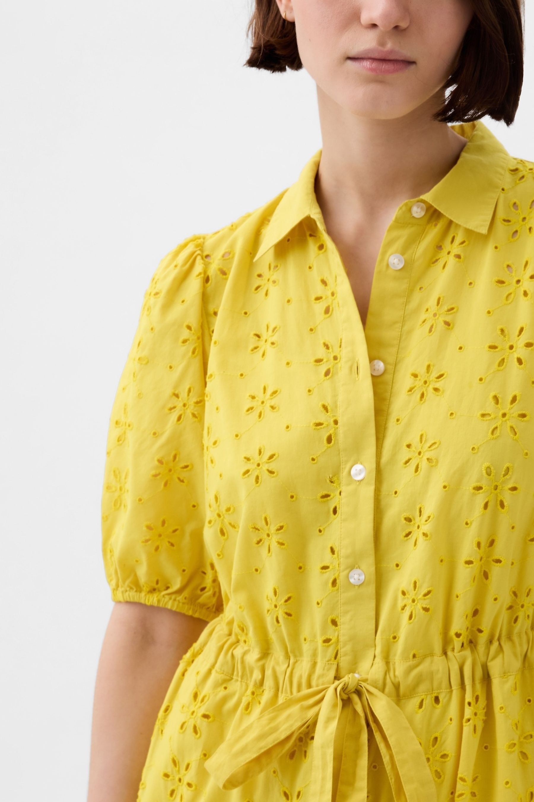 Gap midi shop eyelet dress