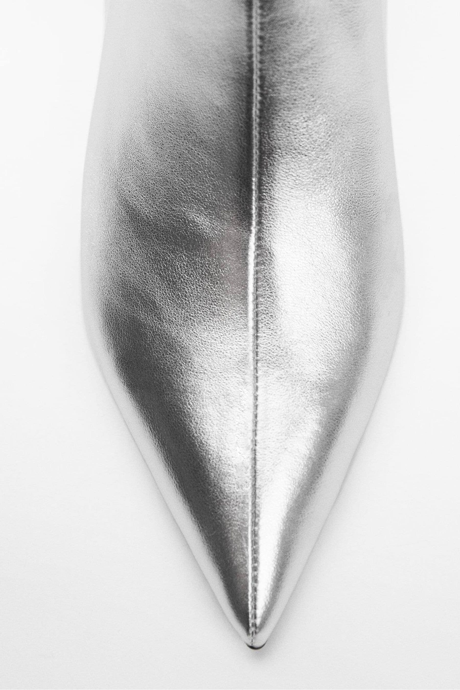 Mango silver store boots