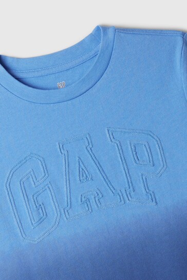 Gap Blue Logo Crew Neck Short Sleeve T-Shirt (4-13yrs)