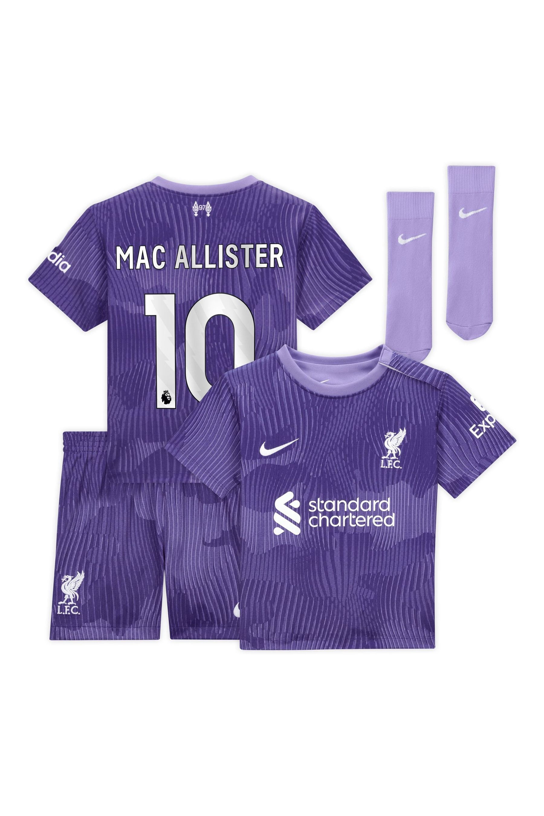 Liverpool third mini kit top