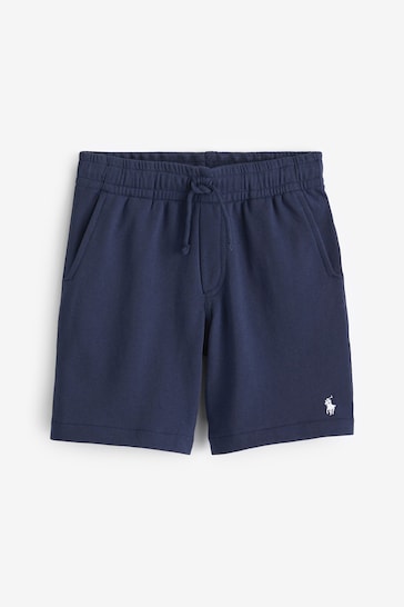Polo Ralph Lauren Boys Navy Terry Cotton Spa Shorts