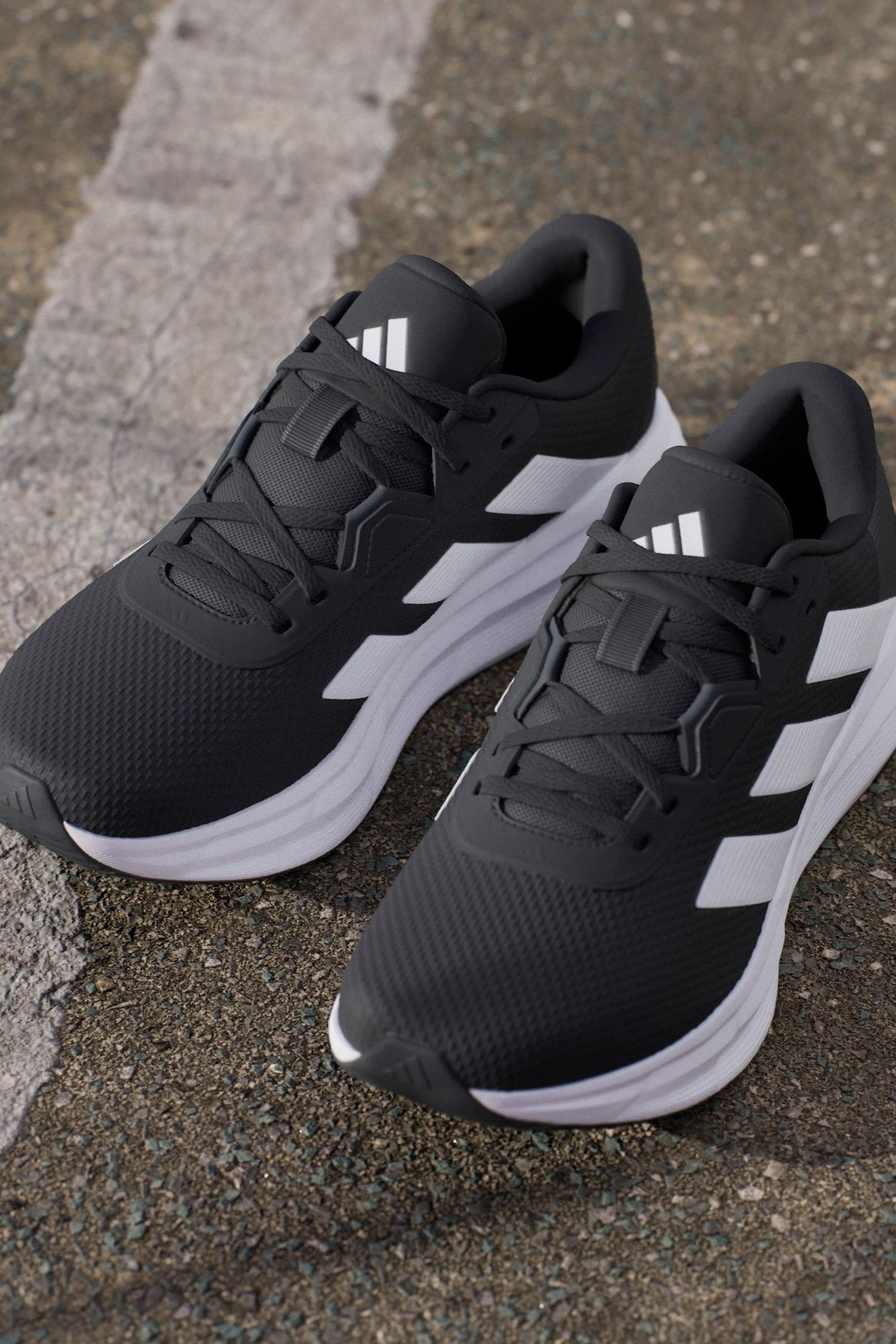 Buy adidas Black white Galaxy 7 Running Shoes from the Next UK online shop