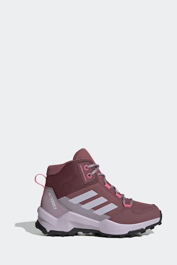 adidas Brown Terrex AX4R Mid Trainers