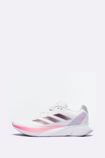 adidas White Duramo Running Shoes